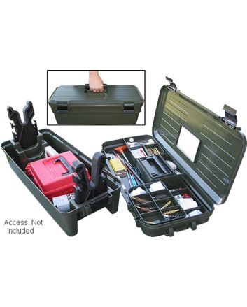 MTM Case-Gard RBMC11 Shooting Range BoxForest Green Plastic