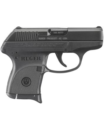 Ruger 3701 LCPStandard Frame 380 ACP 6+1 2.75" Black Steel Barrel, Black Oxide Serrated Alloy Steel Slide, Black Polymer Frame, Black Polymer Grip, Right Hand
