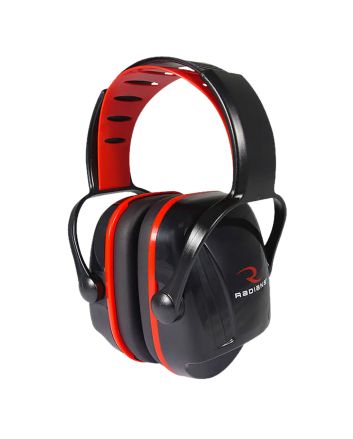 Radians XC0130CS X-Caliber Muff 22 dB Over the Head Black Youth 1 Pair