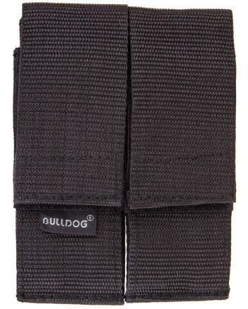 Bulldog WMAGL Double Mag HolderBlack Nylon Belt Loop