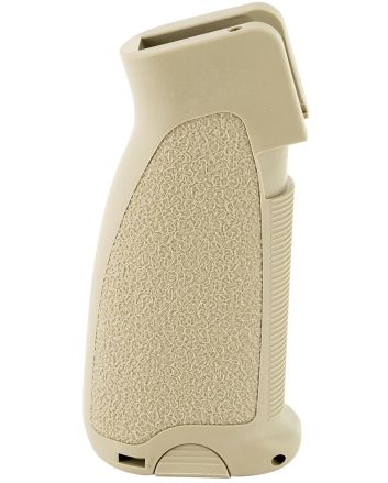 BCM GFGMOD0FDE BCMGunfighter Grip Mod 0 Made of Flat Dark Earth Polymer With Storage Compartment for AR-Platform