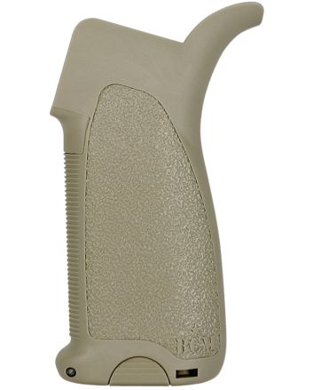 BCM GFGMOD1FDE BCMGunfighter Grip Mod 1 Made of Flat Dark Earth Polymer With Storage Compartment for AR-Platform