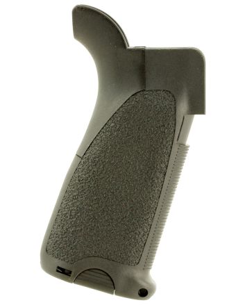 BCM GFGMOD2BLK BCMGunfighter Grip Mod 2 Made of Black Polymer With Storage Compartment for AR-Platform