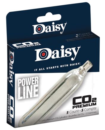 Daisy 997580611 Powerline CO2 Cylinder 12gram 5/Pack