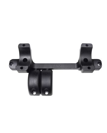 DNZ 11121 Game Reaper Thompson/Center Scope Mount/Ring Combo Matte Black 1"