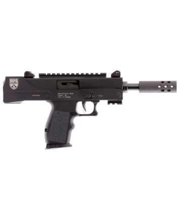 MasterPiece Arms 57DMG Defender5.7x28mm 20+1 5" Threaded Barrel w/Muzzle Brake, Machined Aluminum Lower Receiver w/Picatinny Accessory Rail, Compatible w/FN 57 20rd &amp; 30rd Magazines, Aluminum Grips
