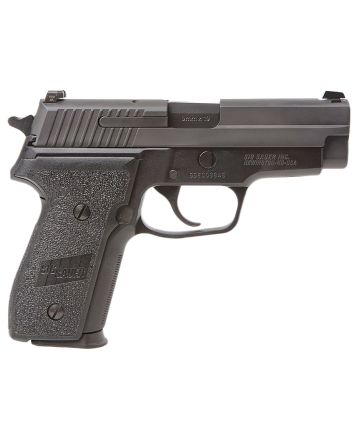 Sig Sauer M11A110 P229 M11-A1 9mm Luger Caliber with 3.90" Barrel, 10+1 Capacity, Black Hardcoat Anodized Finish Aluminum Frame, Serrated Black Nitron Stainless Steel Slide &amp; Polymer Grip