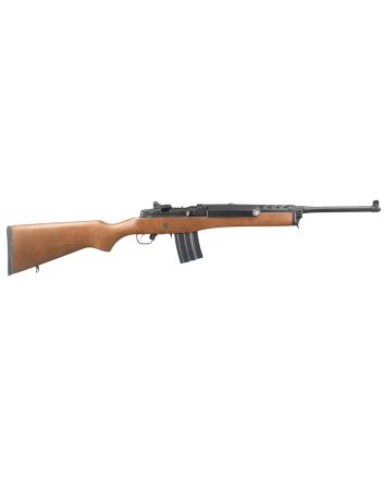 Ruger 5816 Mini-14 Ranch 5.56x45mm NATO 20+1 18.50" Barrel, Blued Alloy Steel, Hardwood Stock, Optics Ready