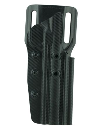 Tactical Solutions HOLBML Trail-Lite Low Ride OWB Black Carbon Fiber Thermoplastic Belt Slide Fits Browning Buck Mark Ambidextrous