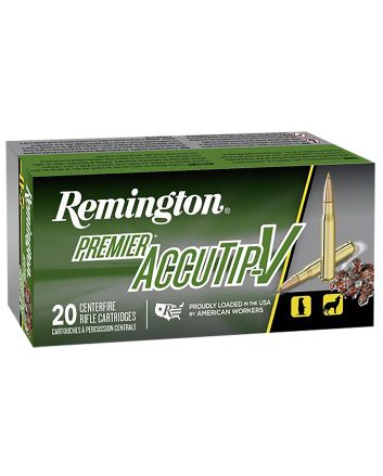 Remington Ammunition 29192 Premier Accutip-V 223Rem 55gr AccuTip V 20 Per Box/10 Case