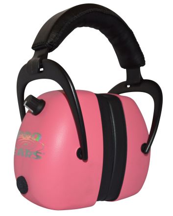 Pro Ears PEG2RMP Gold II 30 Electronic Muff 30 dB Over the Head Pink/Black Adult 1 Pair