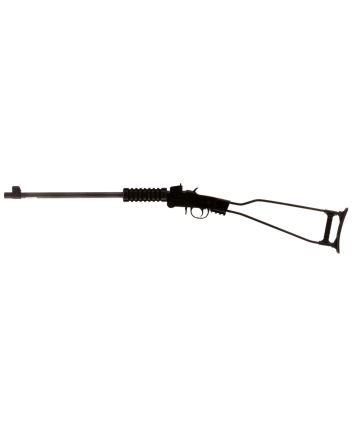 Chiappa Firearms 500145 Little Badger17 HMR 1rd, 16.50" Blued Steel Threaded Barrel/ Black Underfolding Stock, Right Hand