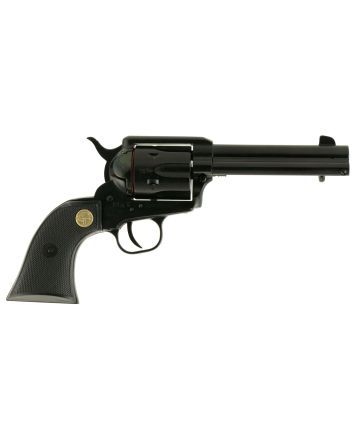 Chiappa Firearms CF340250D SAA 1873Medium Frame 22 LR/22 WMR 6 Shot, 4.75" Blued Steel Barrel, Cylinder &amp; Frame, Black Plastic Grip, Exposed Hammer