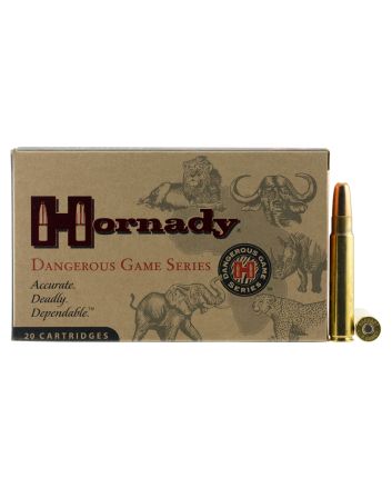 Hornady 82666 Dangerous Game416Ruger 400gr Dangerous Game Solid 20 Per Box/6 Case