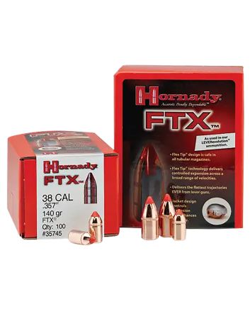 Hornady 45201 FTX45 Cal .452 250 gr Flex Tip eXpanding 50 Per Box/ 25 Case