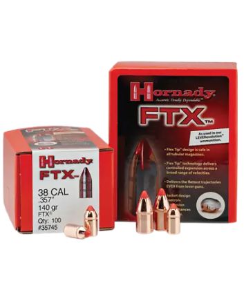 Hornady 45215 FTX45 Cal .452 200 gr Flex Tip eXpanding 50 Per Box/ 25 Case