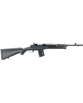 Ruger 5847 Mini-14 Tactical 223 Rem/5.56x45mm NATO 20+1 16.12"Threaded Factory Installed Flash Suppressor Barrel, Blued Alloy Steel, Synthetic Stock, Optics Ready