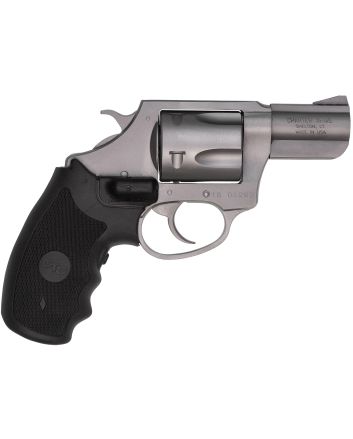 Charter Arms 73524 Mag PugLarge 357 Mag, 5 Shot 2.20" Matte Stainless Steel Barrel, Cylinder &amp; Frame w/Black Crimson Trace Laser Grip