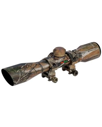 TruGlo TG8504CD CompactRealtree APG 4x 32mm 1" Tube Diamond Reticle w/Rings