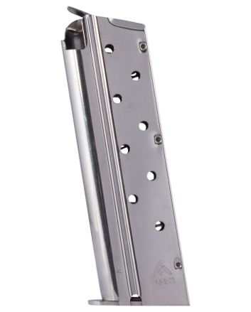 Mec-Gar MGCGOV9LN Standard9rd 9mm Luger Fits 1911 Government Nickel Carbon Steel