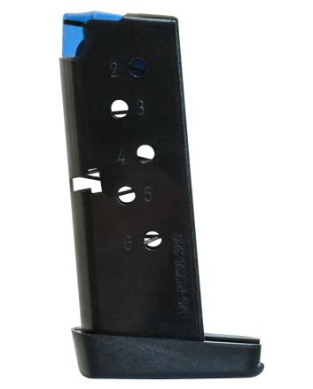 Mec-Gar MGPT7386B Standard6rd 380 ACP Fits Taurus PT738 TCP Blued Carbon Steel