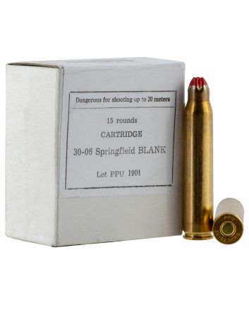 PPU PPB3006 Blank Ammo30-06Springfield 15 Per Box/54 Case