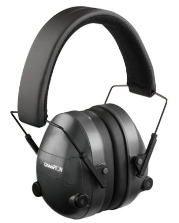 Champion Targets 40974 Electronic Muffs25 dB Over the Head Black