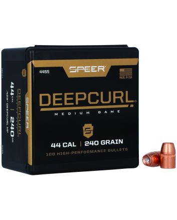 Speer 4455 DeepCurl44Cal 240gr Hollow Point 50 Per Box/5 Case