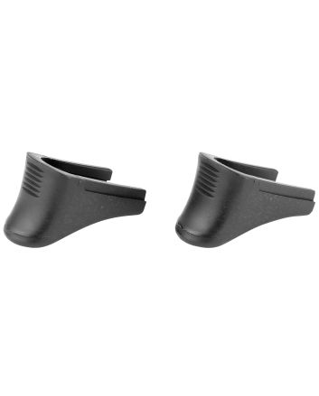 Pearce Grip PGLCP Grip Extensionmade of Polymer with Black Finish &amp; 1/2" Gripping Surface for 380 ACP Ruger LCP &amp; LCP II 2 Per Pack