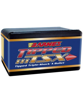 Barnes Bullets 30242 Tipped TSX6.5Creedmoor 120gr Boat Tail 50/Box
