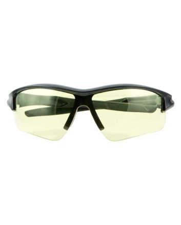 Howard Leight R02215 Uvex Acadia Adult Amber Lens Anti-Fog Black Frame