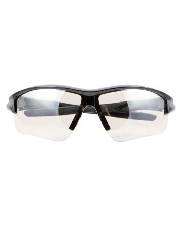 Howard Leight R02216 Uvex Acadia Adult SCT Reflect-50 Mirror Lens Scratch Resistant Black Frame