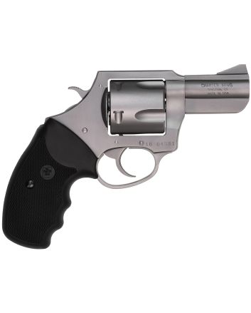 Charter Arms 74530 BulldogExtra Large 45 Colt (LC), 5 Shot 2.50" Matte Stainless Steel Barrel, Cylinder &amp; Frame w/Black Finger Grooved Rubber Grip