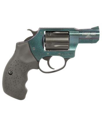 Charter Arms 25387 Undercover Chameleon 38 Special 5rd 2" Barrel, Overall Hi-Polished Iridescent Cerakote Finish, Standard Hammer, Finger Grooved Black Rubber Grip