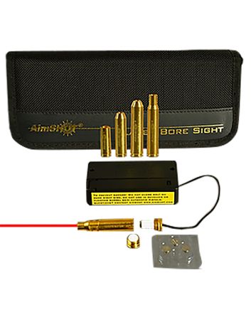 Aimshot MBSKIT3 Modular Rifle Boresighter Kit 243/308 Win/7.62x54mm Chamber Brass
