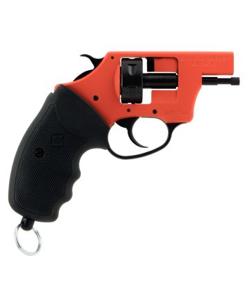 Charter Arms 82290 Pro 2222 Blank, 6rd Orange Cerakote Frame, Black Rubber Grips
