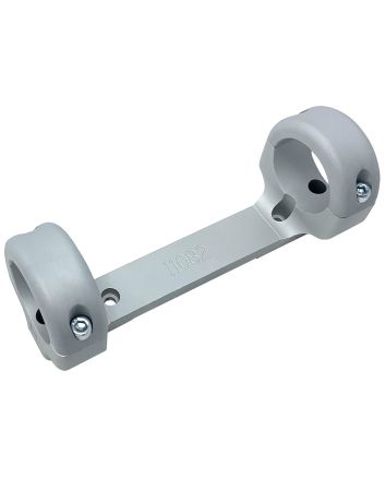 DNZ 11083 Game Reaper-Ruger Scope Mount/Ring Combo Silver 1"