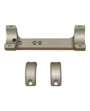 DNZ 10005 Game Reaper Thompson/Center Scope Mount/Ring Combo Silver 1"