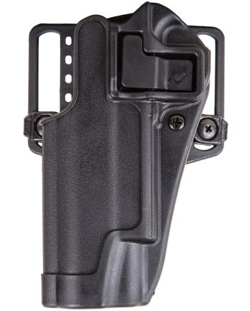 Blackhawk 410503BKL Serpa CQCOWB Size 03 Matte Black Polymer Belt Loop/Paddle Fits 1911 Government &amp; Clones Left Hand