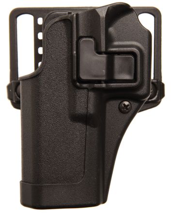 Blackhawk 410525BKL Serpa CQCOWB Size 25 Matte Black Polymer Belt Loop/Paddle Fits S&amp;W M&amp;P/SD Left Hand
