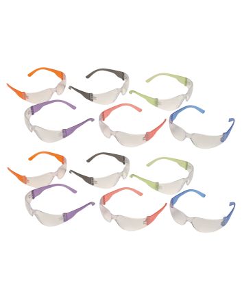 Pyramex S4110SMP Intruder Glasses Adult Clear Lens Anti-Scratch Polycarbonate 12 Pair