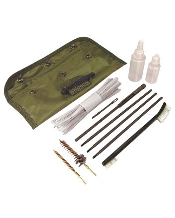 PSP ARGCK GI-Style Cleaning Kit AR15 &amp; M16/Green Nylon Pouch Case