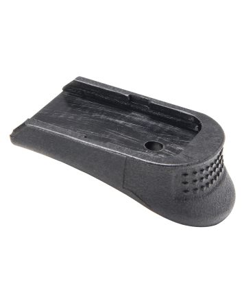 Pachmayr 03894 Grip ExtenderExtended Compatible w/ Glock 17/18/19/22/23/24/25/31/32/34/35/37, Black Polymer 2 Per Pack