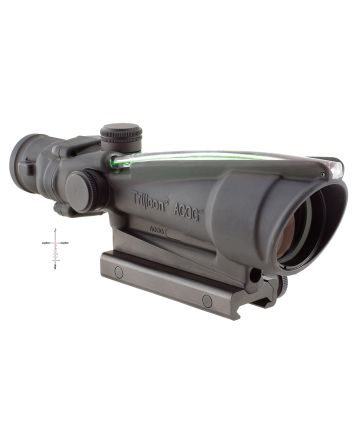 Trijicon 100163 ACOGBlack Hardcoat Anodized 3.5x 35mm Illuminated Green Crosshair .223/5.56 BDC Reticle
