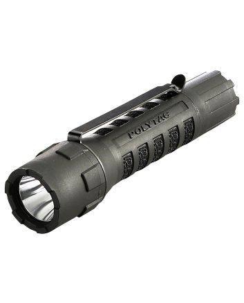 Streamlight 88850 PolyTac FlashlightBlack 35/260/600 Lumens White LED