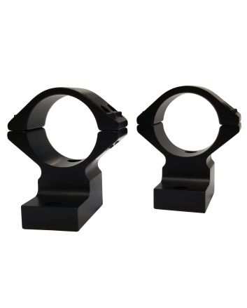 Talley 930714 Scope Mount/Ring ComboBlack Anodized 1" Tube Tikka T3/T3x Low Rings