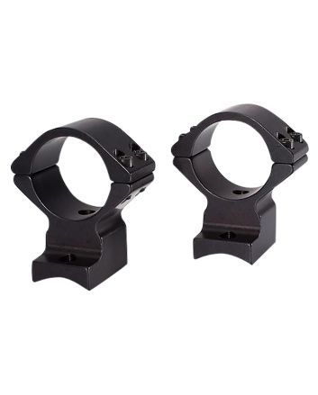 Talley 940706 Scope Mount/Ring ComboBlack Anodized 1" Tube Weatherby Mark V Non-Magnum (6 Lug) Medium Rings Non-Magnum Action