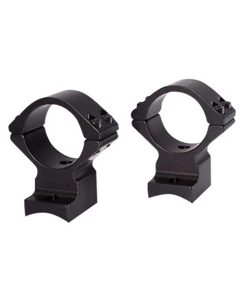 Talley 940705 Scope Mount/Ring ComboBlack Anodized 1" Tube Weatherby Mark V Medium Rings Magnum Action