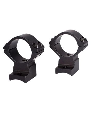 Talley 940734 Scope Mount/Ring ComboBlack Anodized 1" Tube Weatherby Vanguard Medium Rings