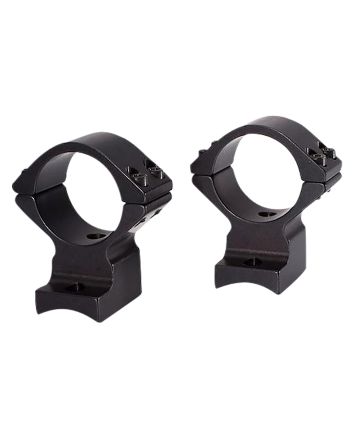 Talley 950734 Scope Mount/Ring ComboBlack Anodized 1" Tube Weatherby Vanguard High Rings